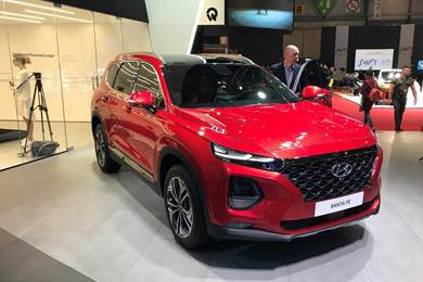 日內(nèi)瓦車展：實(shí)拍現(xiàn)代全新格越，追求實(shí)用性的SUV